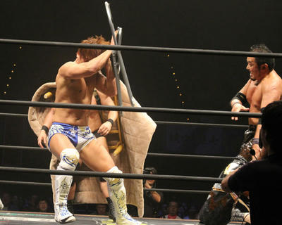 高木三四郎 飯伏幸太 伊橋剛太vsディック東郷 アントーニオ本多 佐々木貴