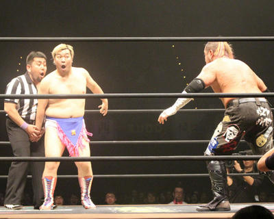 葛西純vs男色ディーノ