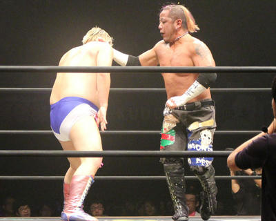 葛西純vs男色ディーノ