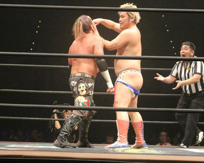 葛西純vs男色ディーノ