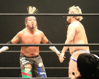 葛西純vs男色ディーノ