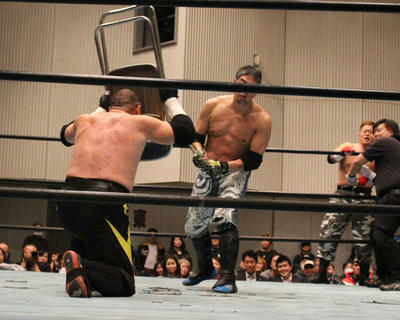 星野、竹田vs伊東、高橋