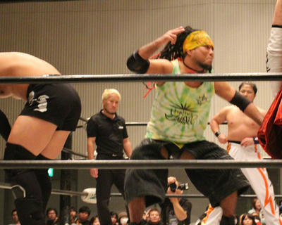 イサミ YASSHI 和樹 峰雄vs大地 谷嵜 鼓太郎 塚本