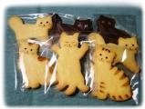 猫型クッキー(画像)