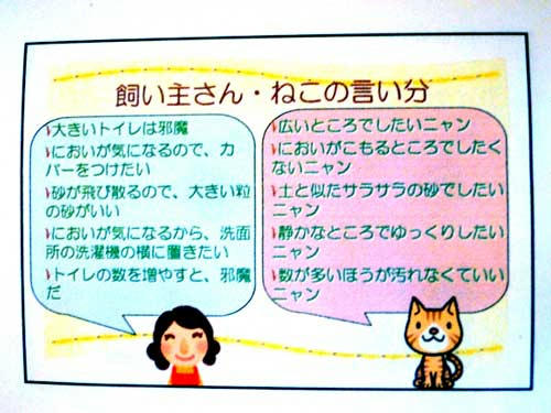 猫と飼い主さんの言い分