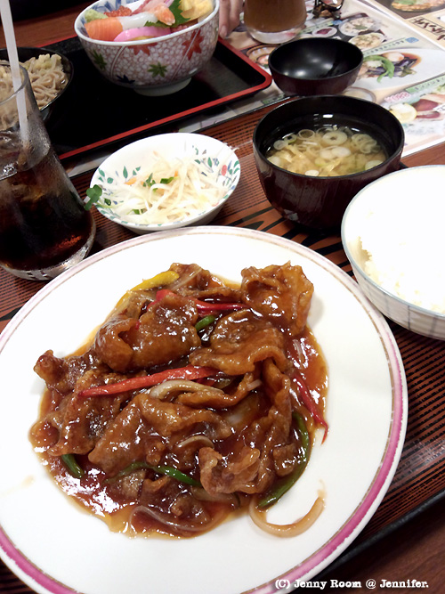 カリカリ酢豚定食