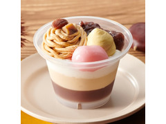 ドンレミー 栗ぜんざい風パフェ