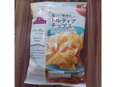 イオン トップバリュ 塩だけで味付けした トルティアチップス