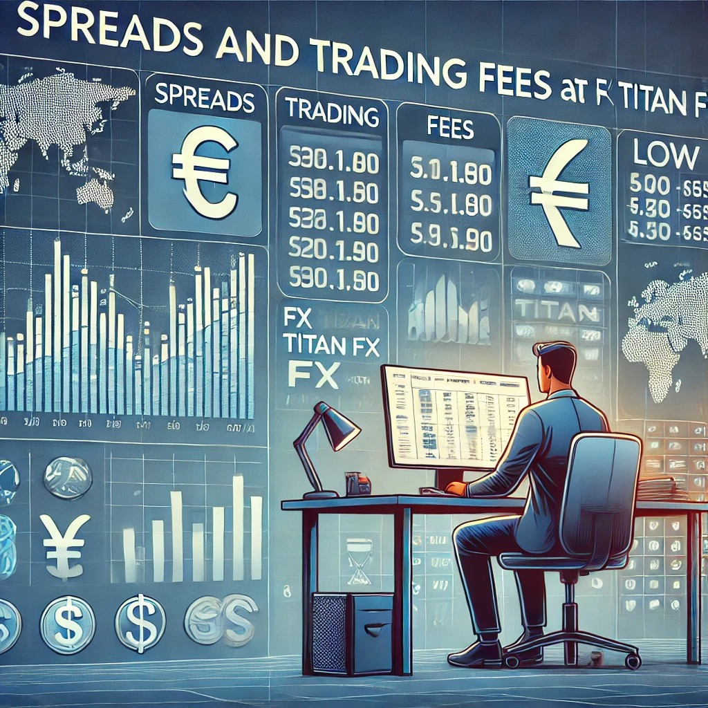 Titan FXスプレッドと取引手数料