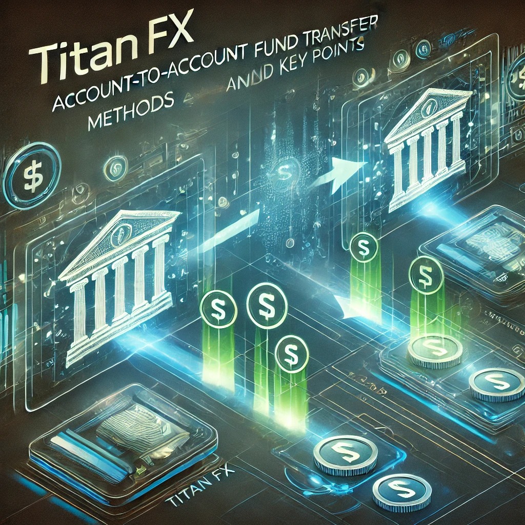 Titan FXでの口座間資金移動の方法と注意点