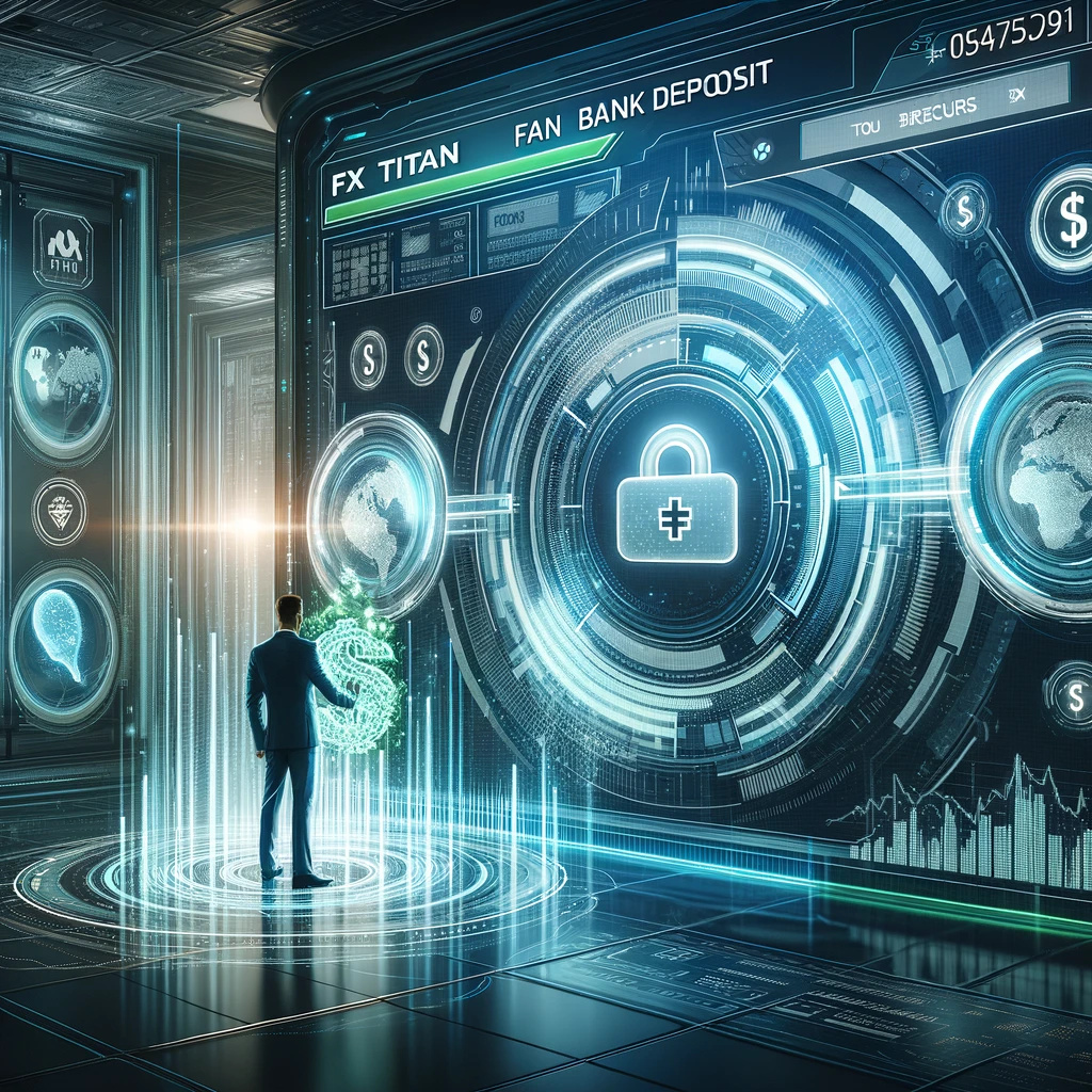 Titan FXの銀行入金方法：手数料や最低入金額の詳細
