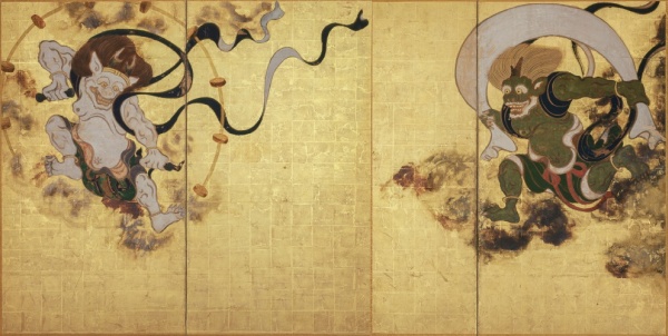 風神雷神図屏風