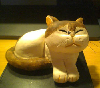 ごげ茶白こねねこ