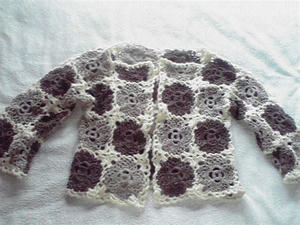 モチーフカーディガン