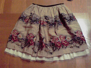 ジャガードスカート