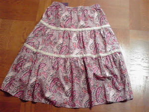 花柄ティアード