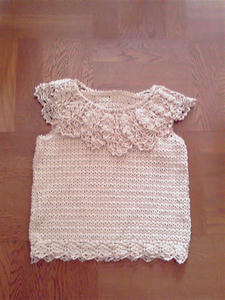 ノースリーブとケープ