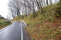 富田城の北辺土塁