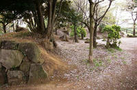 和良比堀込城の残存土塁