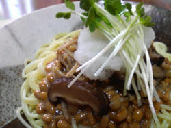 納豆きのこスパ