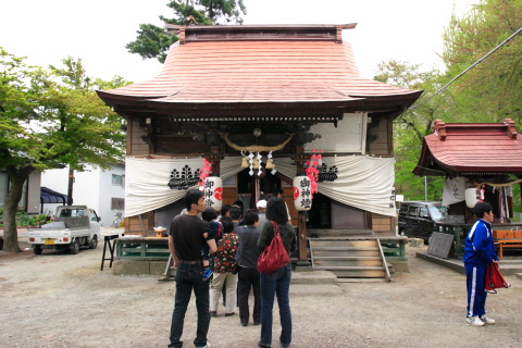 若木神社に参拝