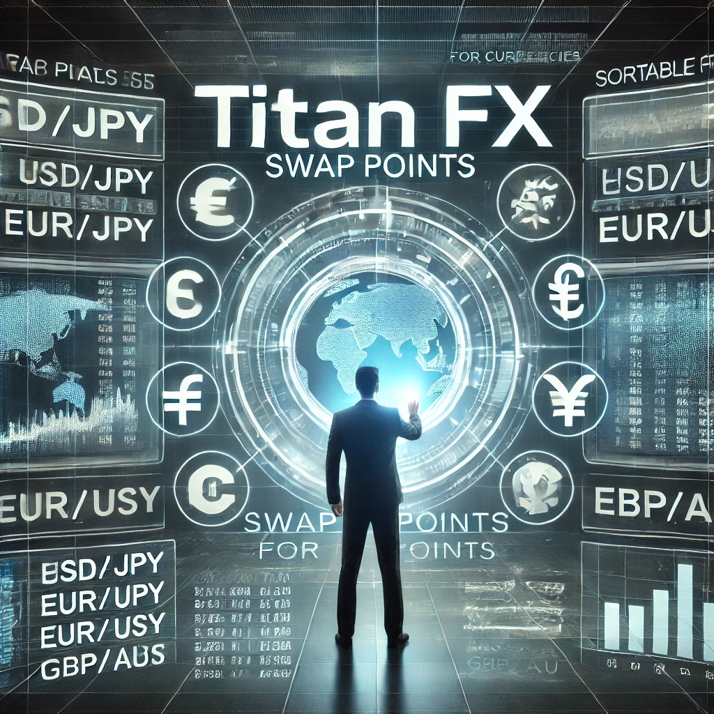 Titan FX スワップポイント一覧と通貨別確認方法