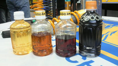 フォークオイル劣化図