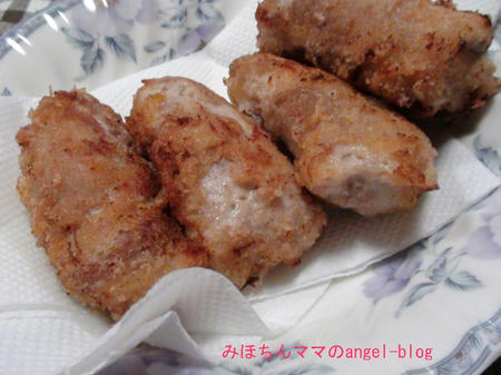 高野豆腐のトンカツ