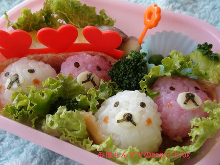 稲荷寿司でキャラ弁