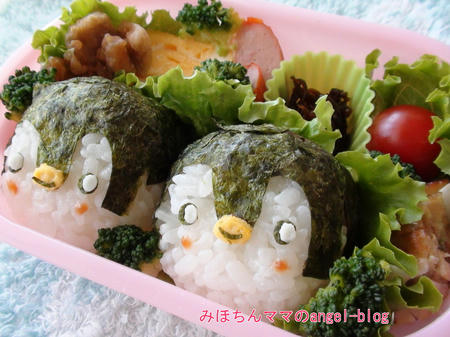 ペンギンちゃんのキャラ弁