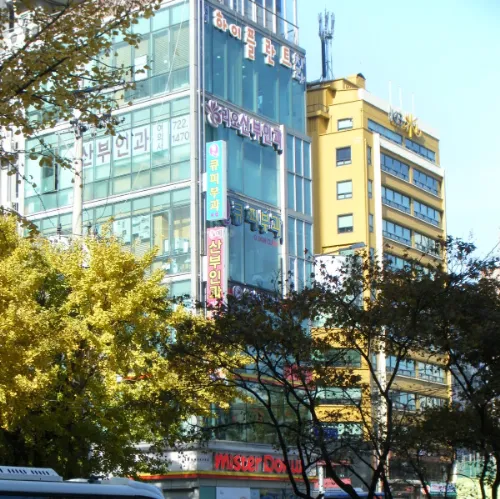 東和免税店からの景色