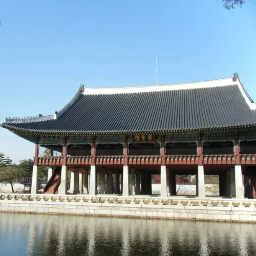 景福宮　韓国の国宝：慶会楼（キョンフェル）