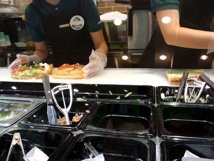 Subwayつかしん店