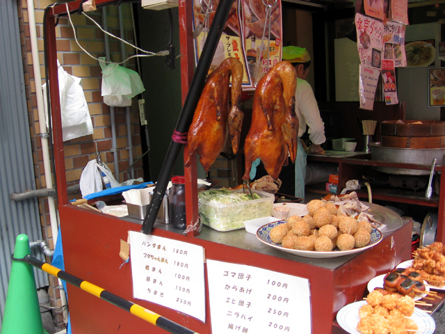 中華街にて