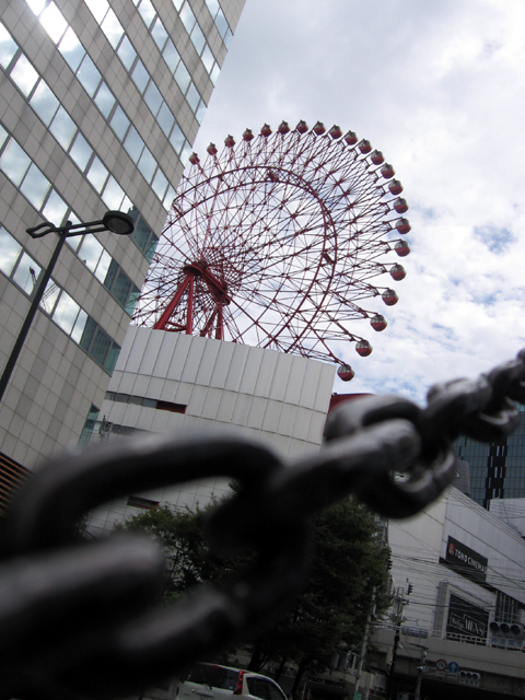 梅田にて