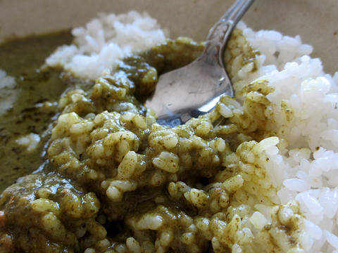 インド風グリーンカレー