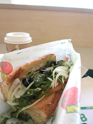 サブウェイでランチ