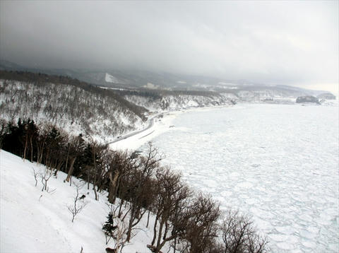 流氷がびっしり