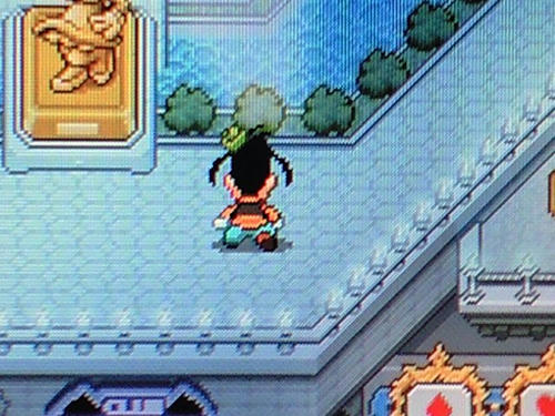 後頭部。