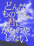 『どんなものでも君にかないやしない』表紙