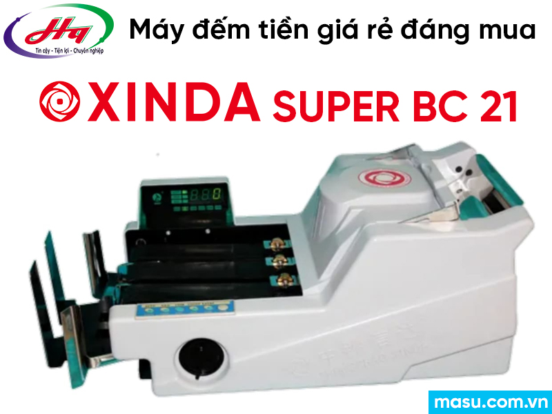 Máy đếm tiền Xinda Super BC 21