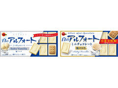 ブルボン 白のアルフォートミニチョコレート 塩バニラ