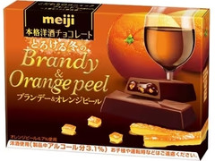 明治 本格洋酒チョコレート とろける冬のブランデー＆オレンジピール
