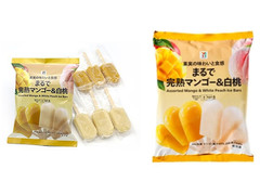 セブン＆アイ セブンプレミアム まるで完熟マンゴー＆白桃