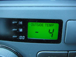 2012/02/03の朝の気温