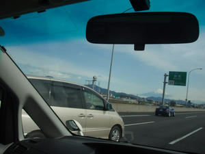 車中から富士山2012/03/24