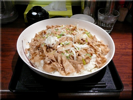 ギガ盛スタミナ丼