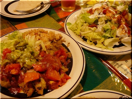 白身魚のトルティーヤ＋トスターダ