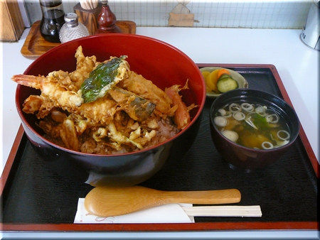 びっくり天丼（大盛り）