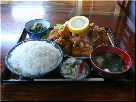 からあげ定食（大盛り）